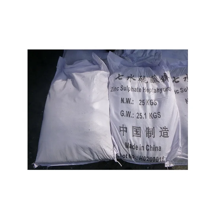 Various good quality popular product zinc sulphate granular heptahydrate/monohydrate powder