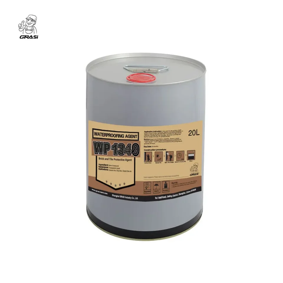 WP1349 Floor PVC Sponge Flooring Self Adhesive Tile Paint Silicone Waterproof Agent for Floor Tiles