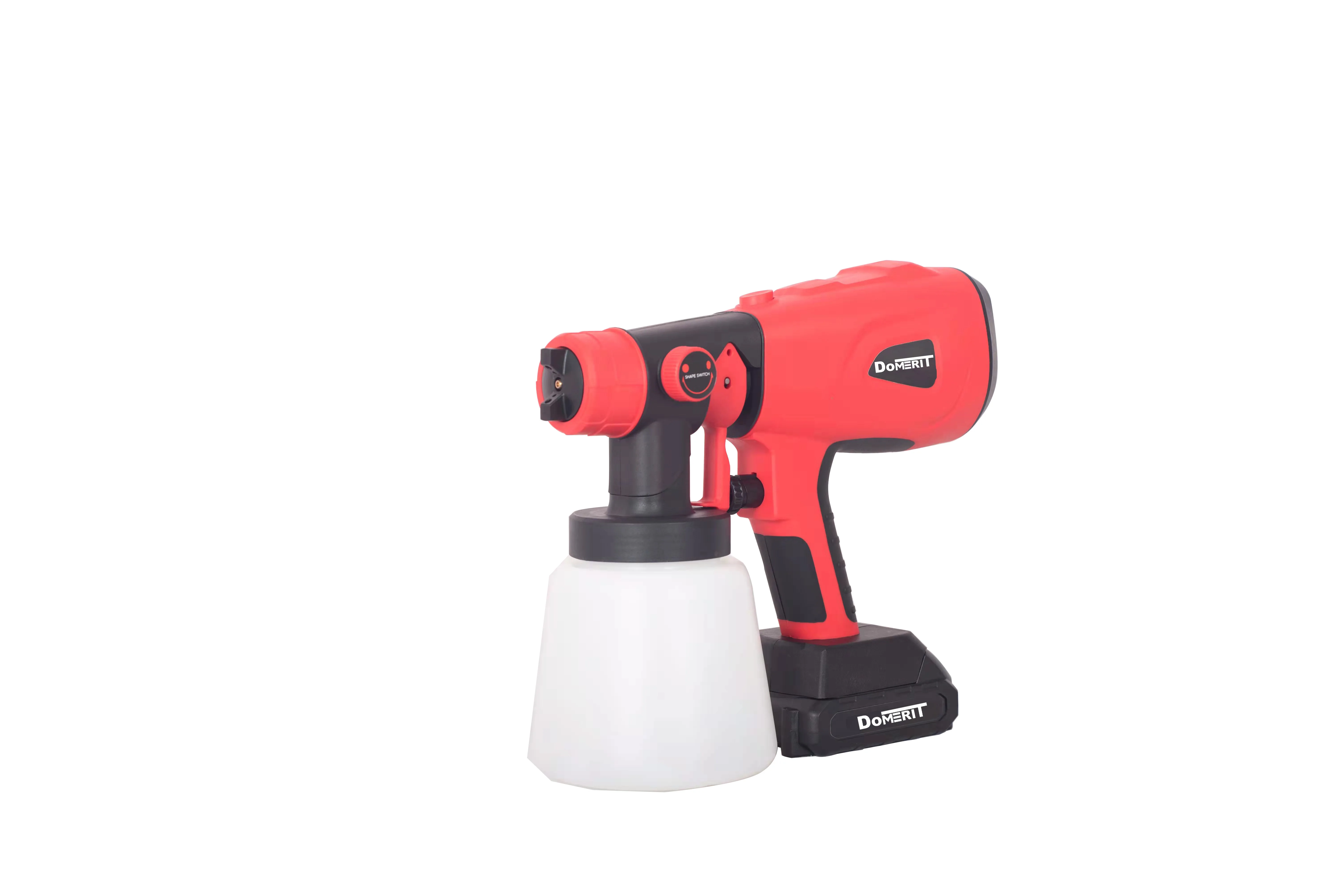 DoMERIT Wholesale 21V Cordless Spray Gun 800ml Paint Sprayer Lithium Battery wireless Cordless Spray Paint Gun