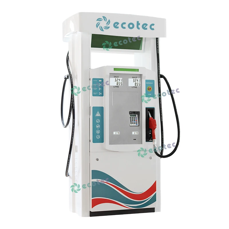 Ecotec Gilbarco Fuel Dispenser Two Nozzle Suction Pum,p Working with Fuelplus System for Gas Station