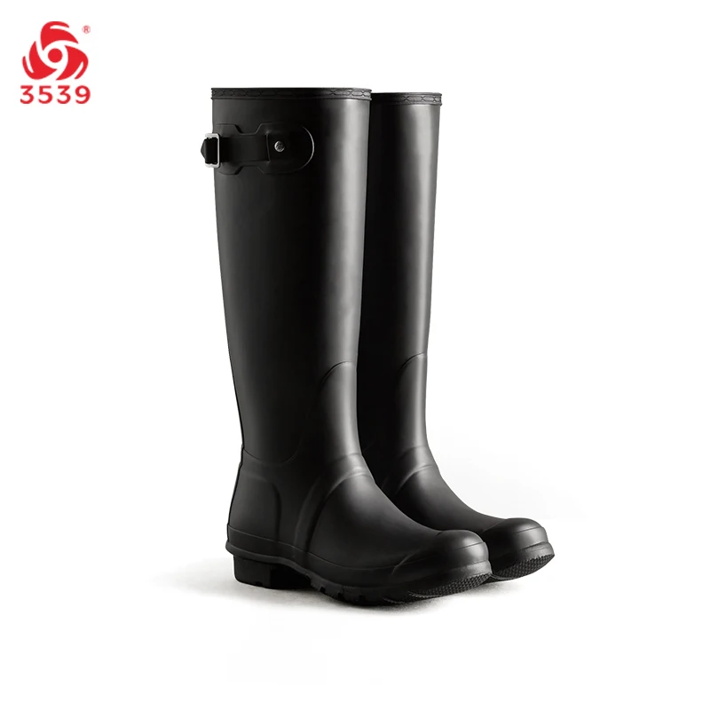 3539 botas de lluvia forradas botas de lluvia de goma de latex bota de jebe ara lluvia