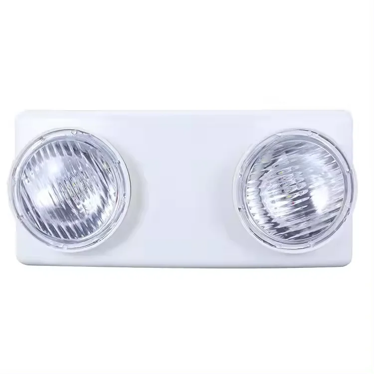 UL certification LED emergency light emergency double head light output 2*1.2W more than 90 minutes