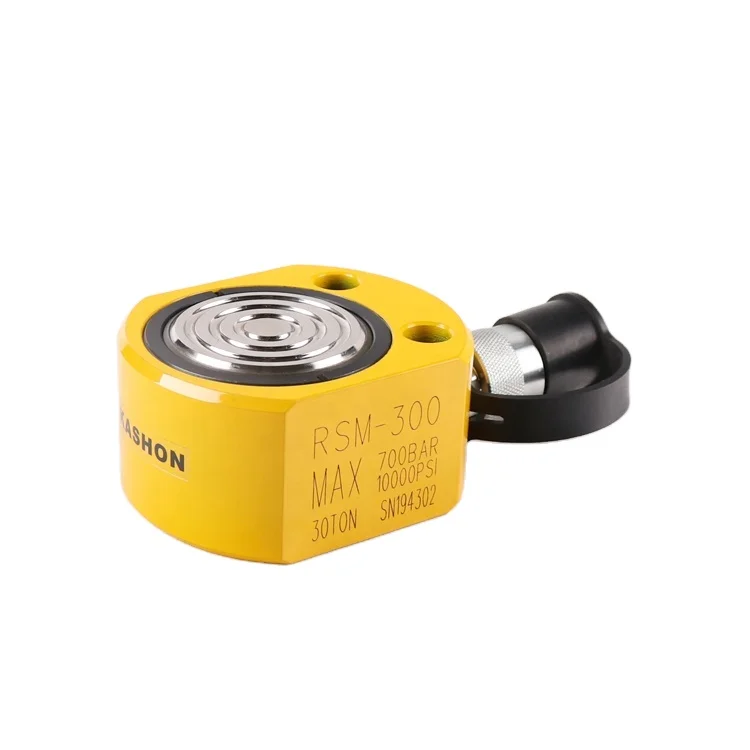 KSRSM-300 Enerpac Equiivalent Mini Small Flat 30 Ton Hydraulic Lifting Jack Cylinder