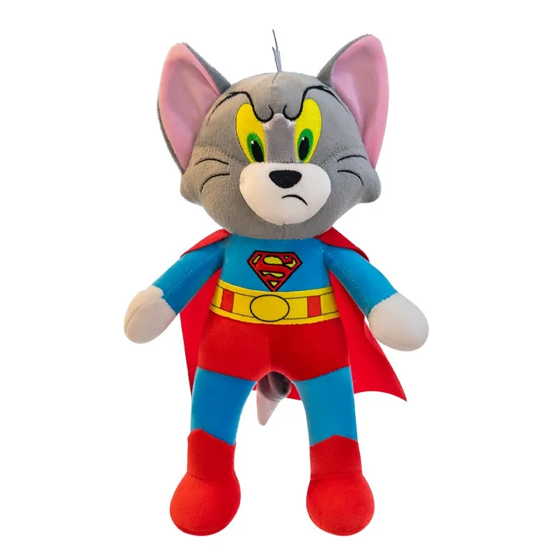 New Plush Toy Superman Plush Mouse & Cat Doll Cute Stuffed Toy for Unisex for Birthday Wholesale