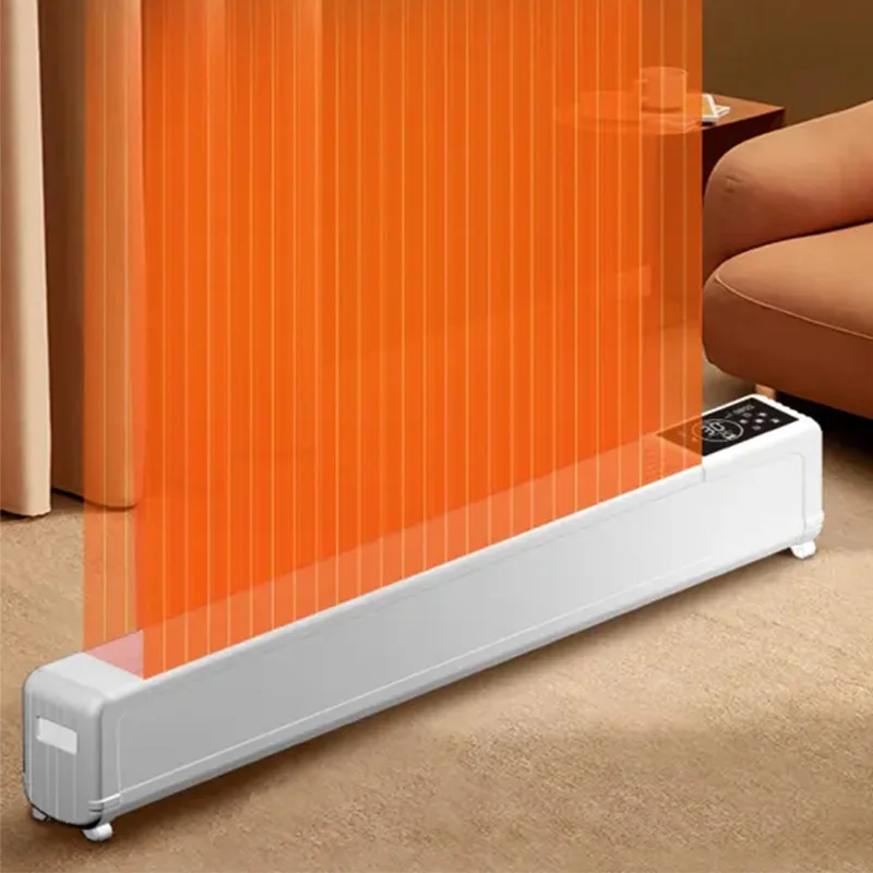 2023 новейший дизайн, бытовой энергосберегающий электрический обогреватель, Электрический плинтус, обогреватель для гостиной с функцией вентиляции