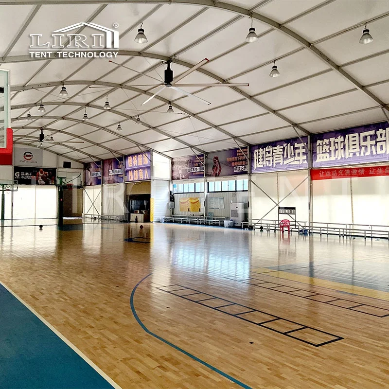 Outdoor Modern Large Arched Team Sporting Event Tent Dome for Basketball