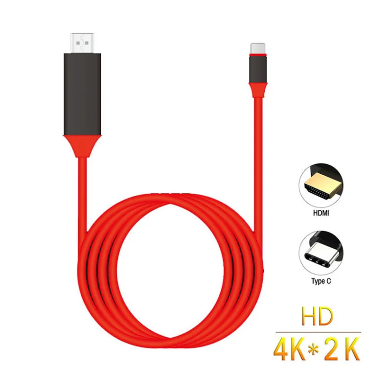 Новые 2 м Тип C USB3.1 к HDMI/HD ТВ AV кабель адаптер 1080P для S8 S9