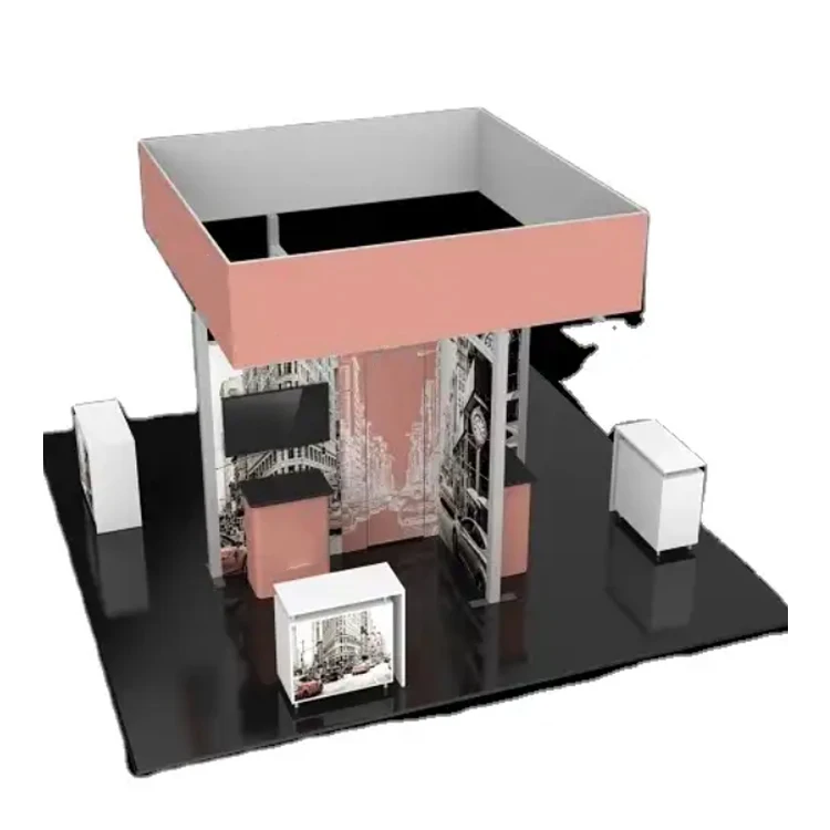Hot Sale Event Stand Hanger Led 10x10 Exhibition Table Display Tension Fabric Display