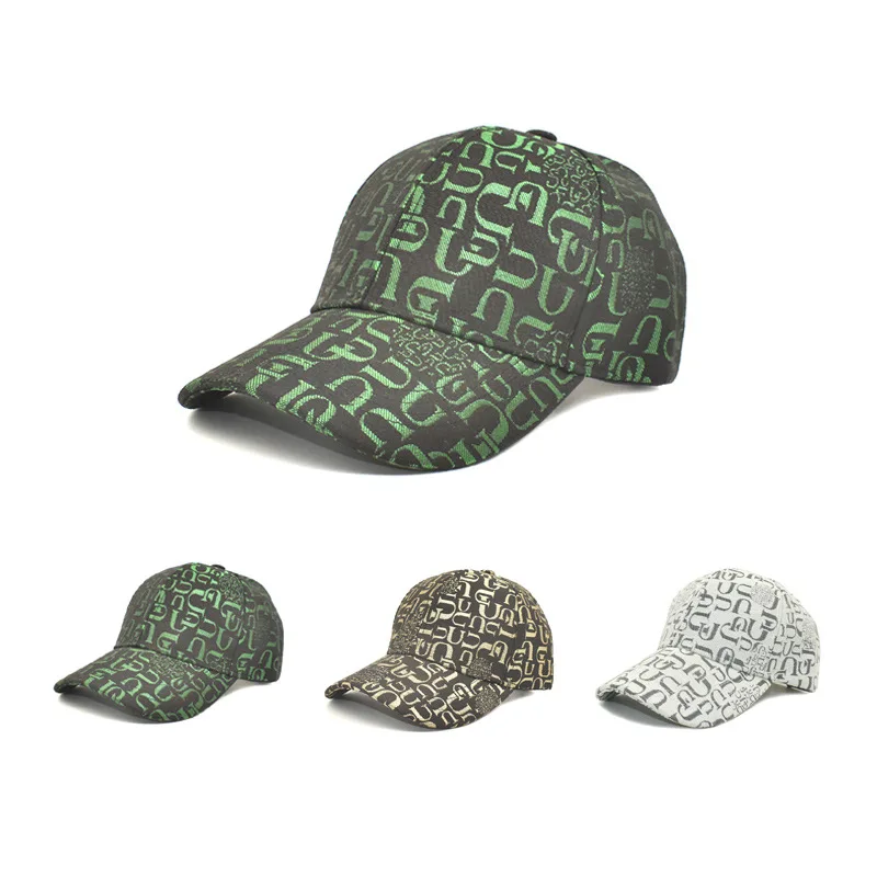 Baseball Cap Letter Print Dad Caps Circular Top Classic Fashion Casual Adjustable Sport for Women Girls Hats