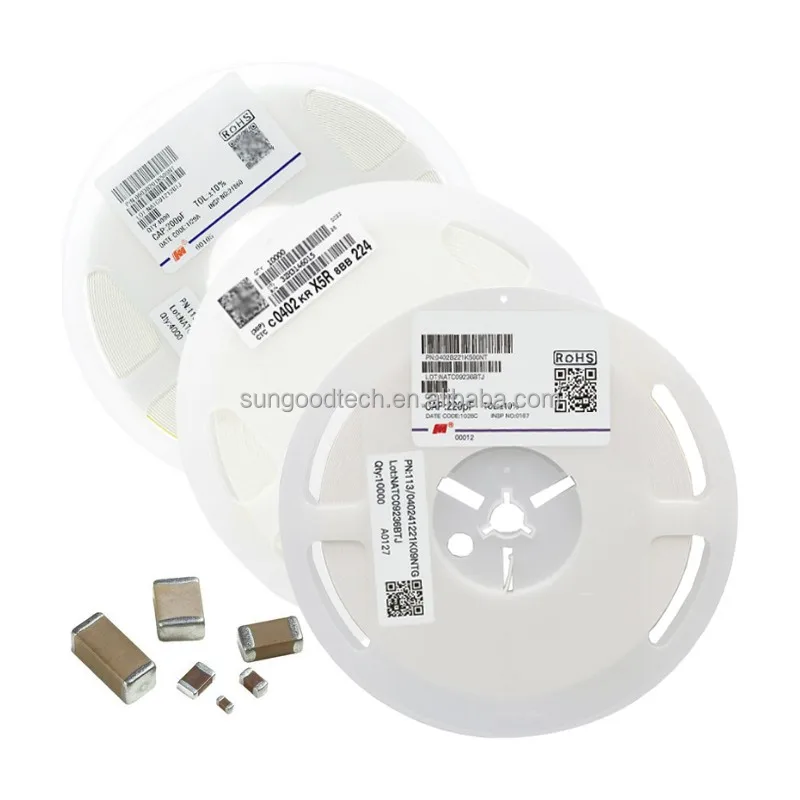 SMD MLCC 0603B182K500NT 1.8NF 10% 50V X7R 0603 Surface Mount Ceramic Capacitor