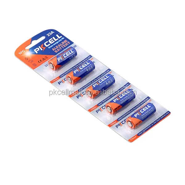 Super Non Rechargeable 23A 12V Alkaline Dry Battery 12V 23A A23 LR23a for Car Remote Control