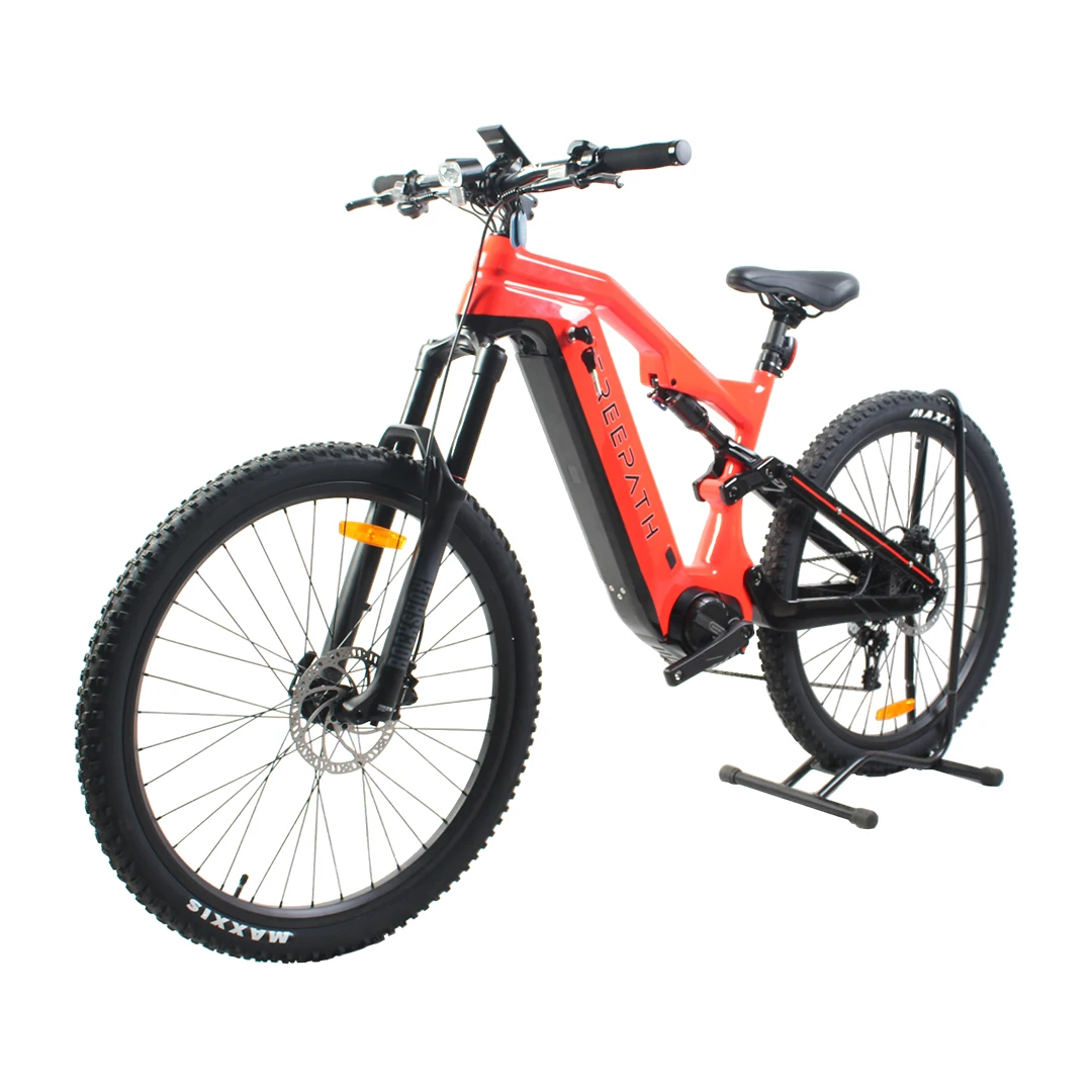Углеродное волокно e-bike горный велосипед Sram 11 скоростей 8fun mid motor Tektro тормоз