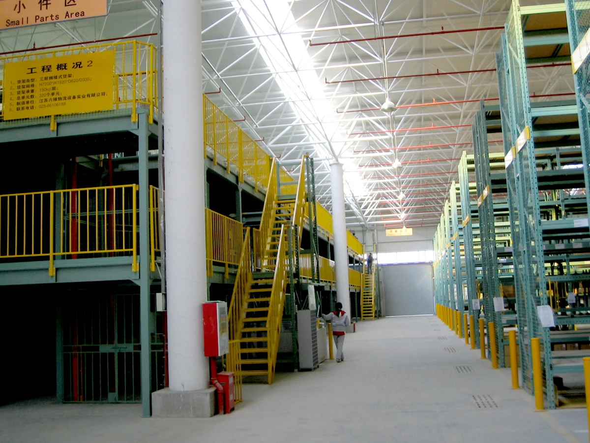 Peterack Shuttle Automatic Pallet Rack Longspan Shelving Cantilever Shelving Supported Mezzanine Floor