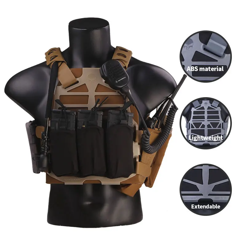 Emersongear SS ультралегкий модульный жилет в форме ракушки