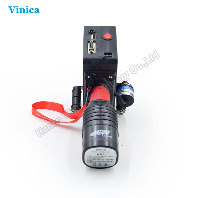 logo bar code handheld intelligent inkjet printer