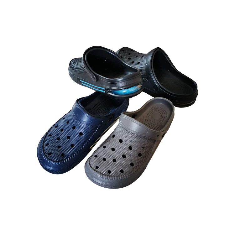 
factory model fashion beach outdoor beach fancy boy clogs 