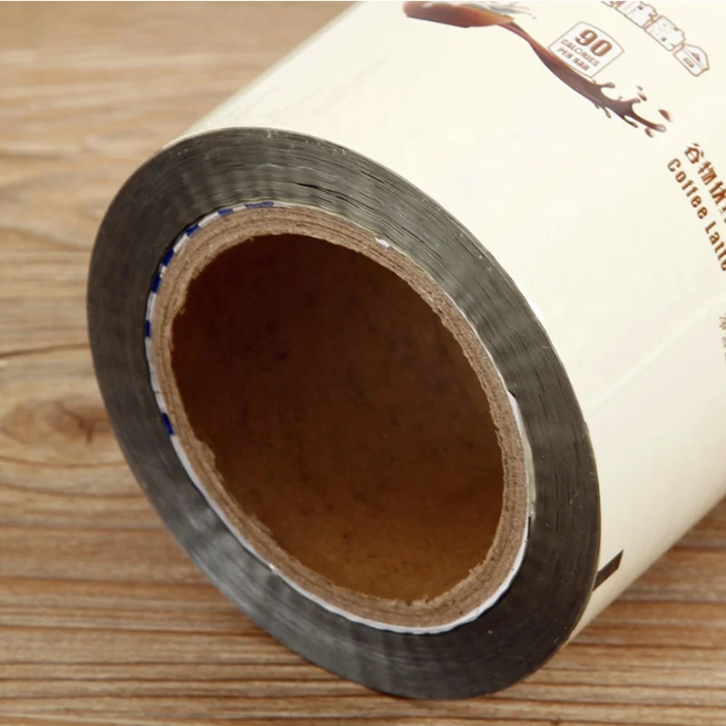 Food Grade Aluminum Foil Food Film Stretch Manufacturers Sealing Packaging Sauce Packing Roll Bags Mylar Pouch