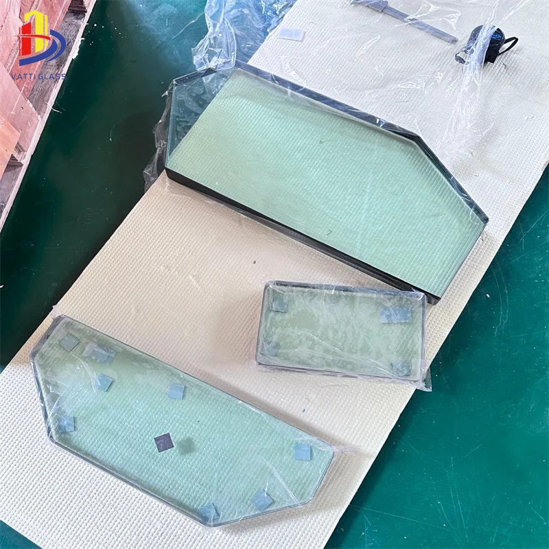 Custom level and thickness armored bulletproof glass for armored vehicle