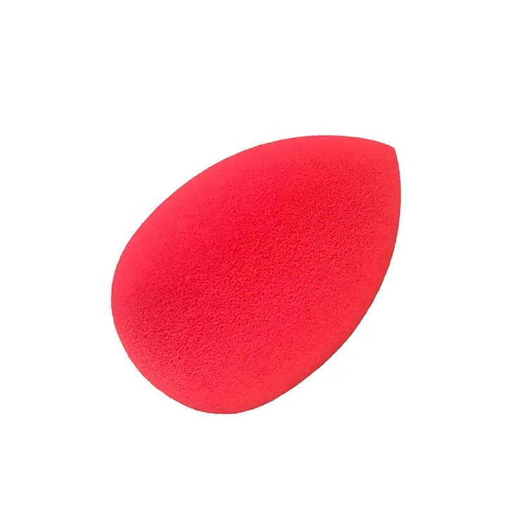 Factory Wholesale High Quality Soft Teardrop Non-latex Facial Foundation Make up Blending Beauty Sponge Blender