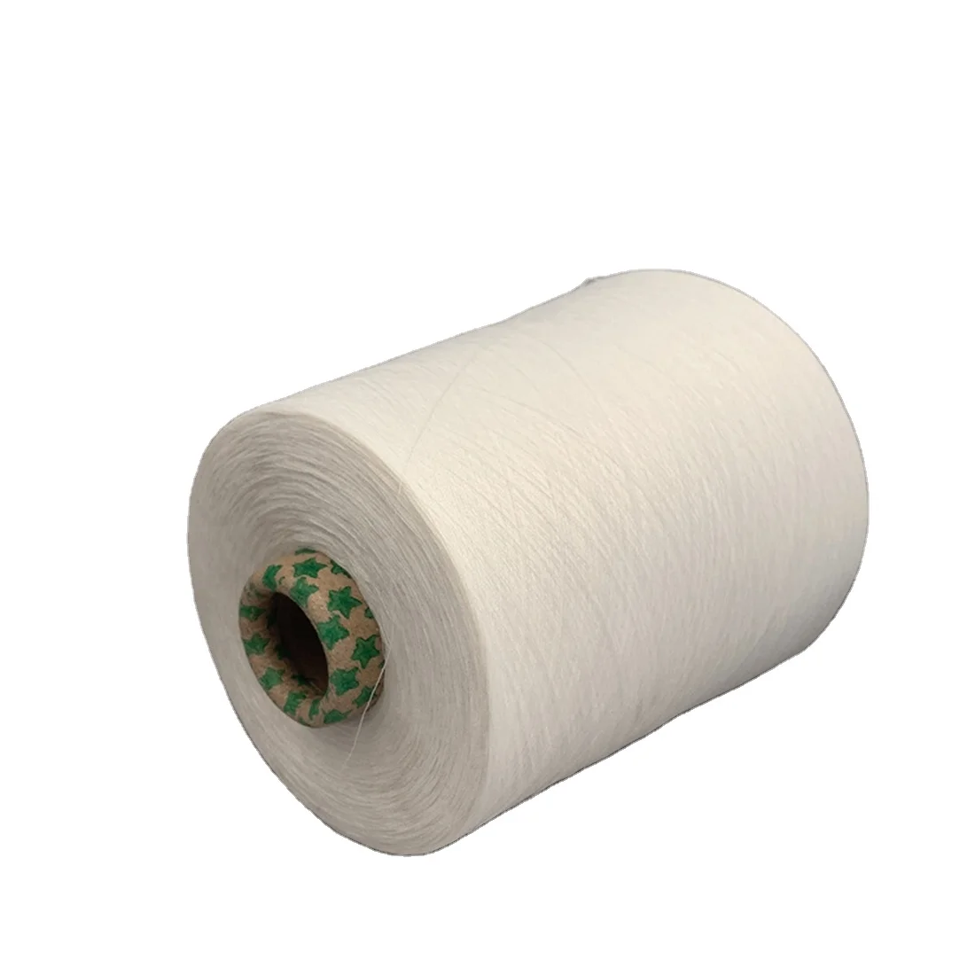 High Quality Combed Ring Spinning 32s CVC 55/45 Cotton/Polyester Raw White For knitting Yarn