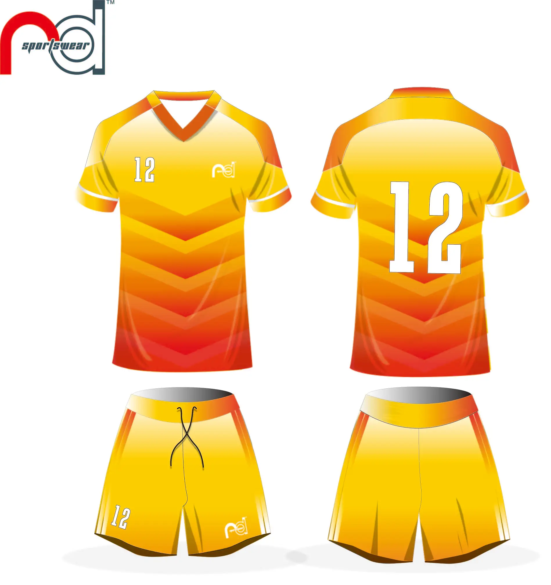 High Quality Football Shirt Netherlands 2019 Custom Football Uniform For The Match Soccer Jerseys