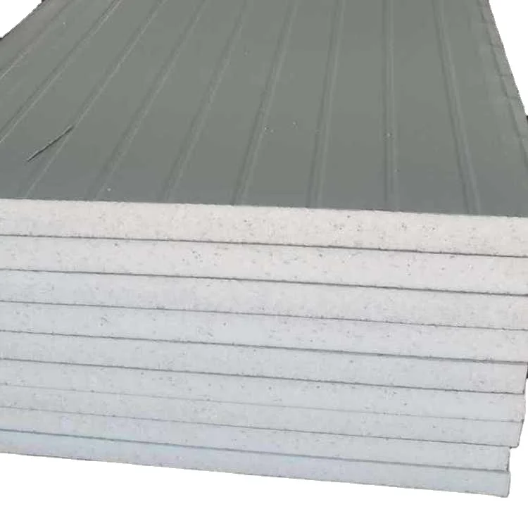 Thermal insulation building materials steel panel insulated Exterior wall panel sandwich panels