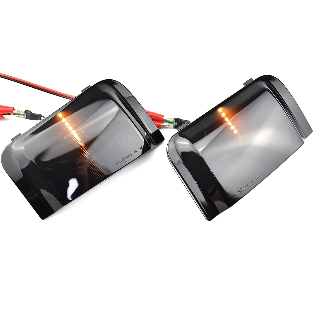 Side Wing Rearview Mirror Dynamic Blinker Flowing Indicator LED Turn Signal Light For Peugeot Boxer Fiat Ducato Citroen Jumper