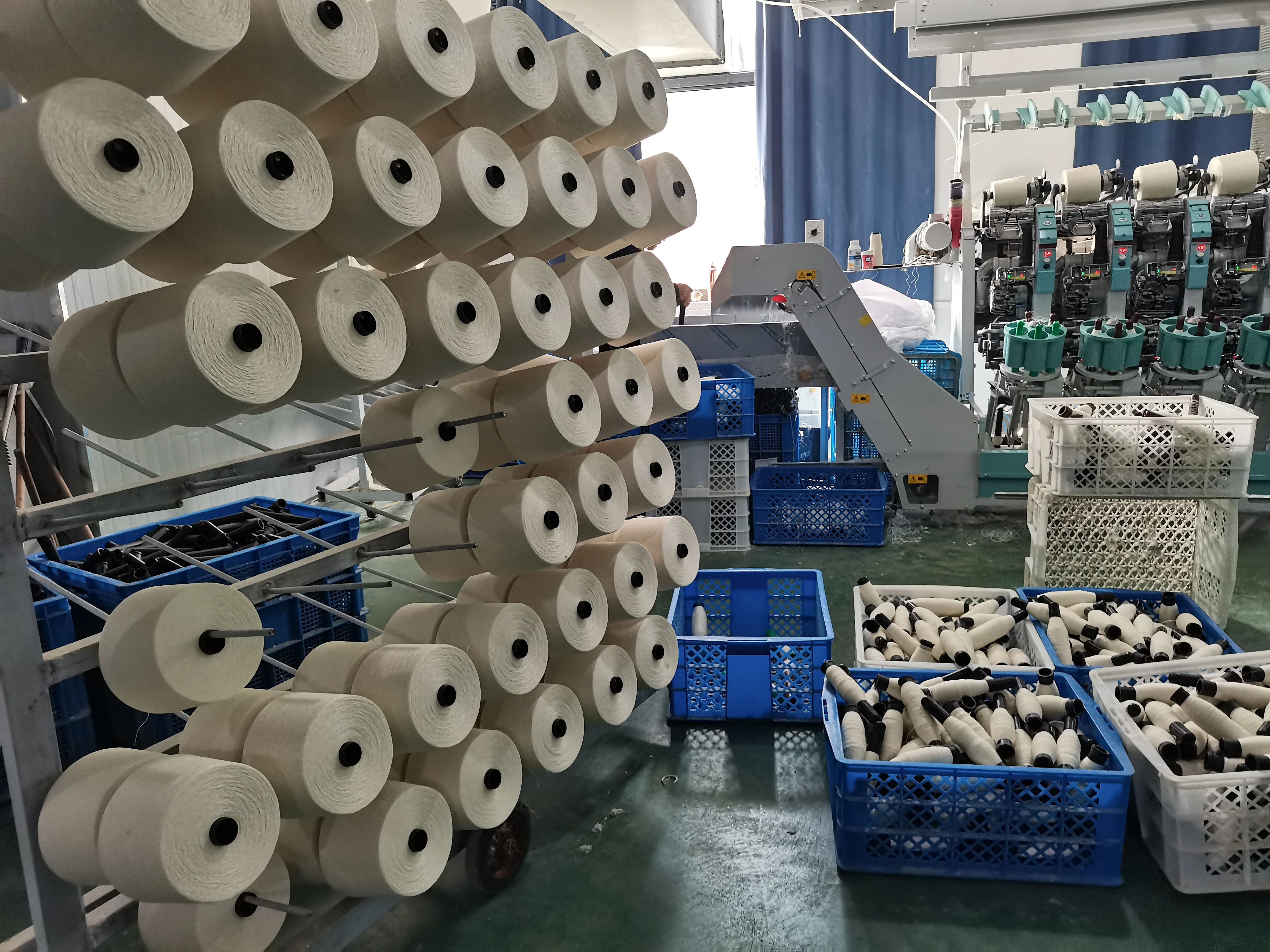 low price with high quality LVMH group supplier 100% pure flax yarn  from factory