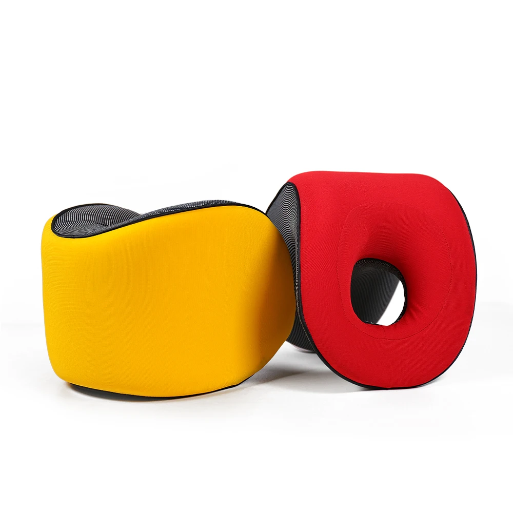 Colorful home  Office Anti Snore Travel Memory Foam Nap Neck Rest  Lay Sleeping Pillow