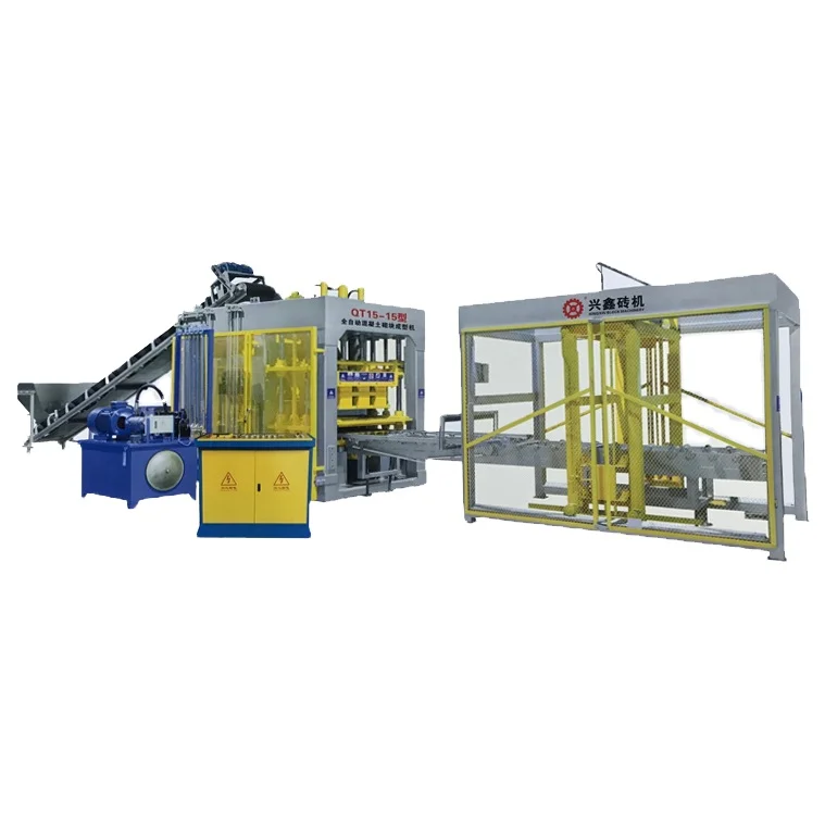 Brick Palletizer Automatic block Stacker Block Cuber Brick Cubing System