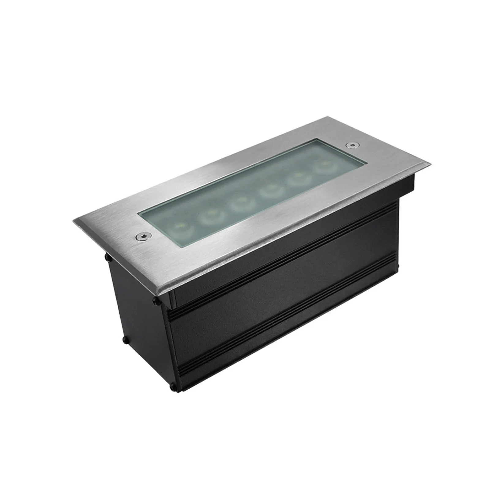 Liweida DC 12V 24V светодиодный квадратный подземные огни IP68 Открытый Водонепроницаемый линейный светильник
