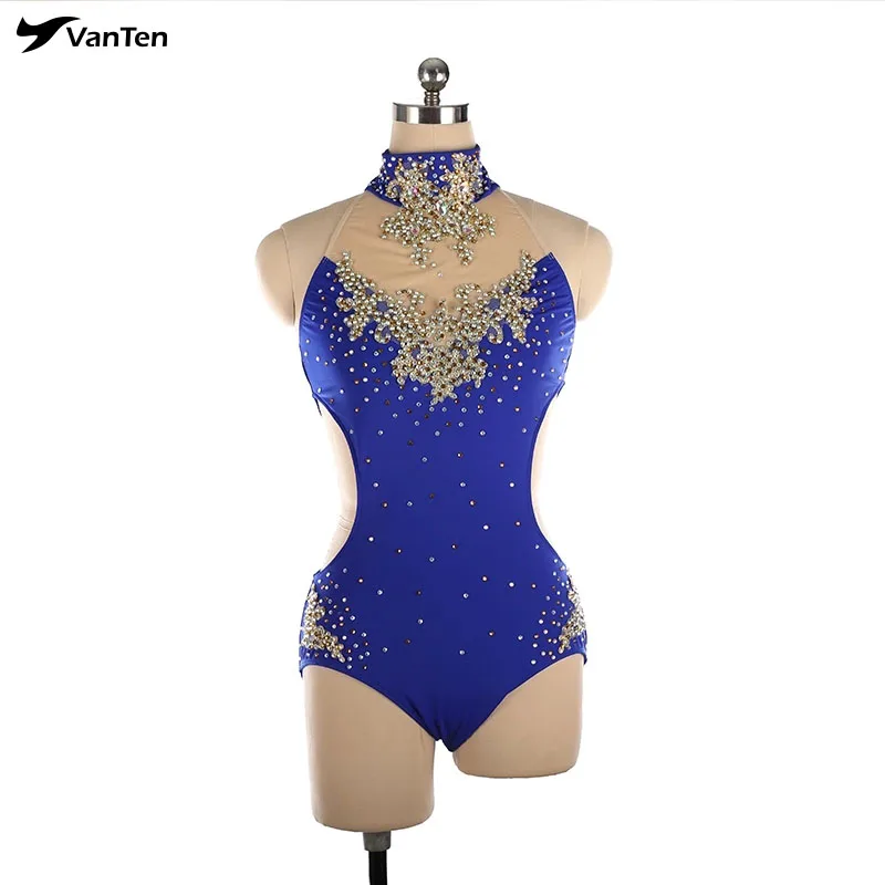 2024 new design Glitter stone Pole dance costume