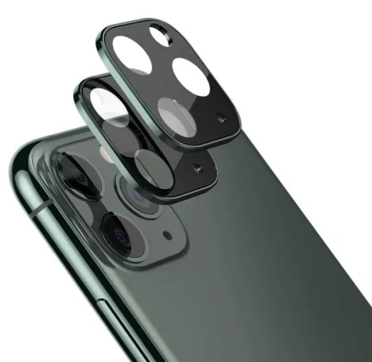 For iPhone 11 Pro/iPhone 11 Pro Max Camera Lens Protector, Clear Tempered Glass Protector For iphone 11 camera lens protector