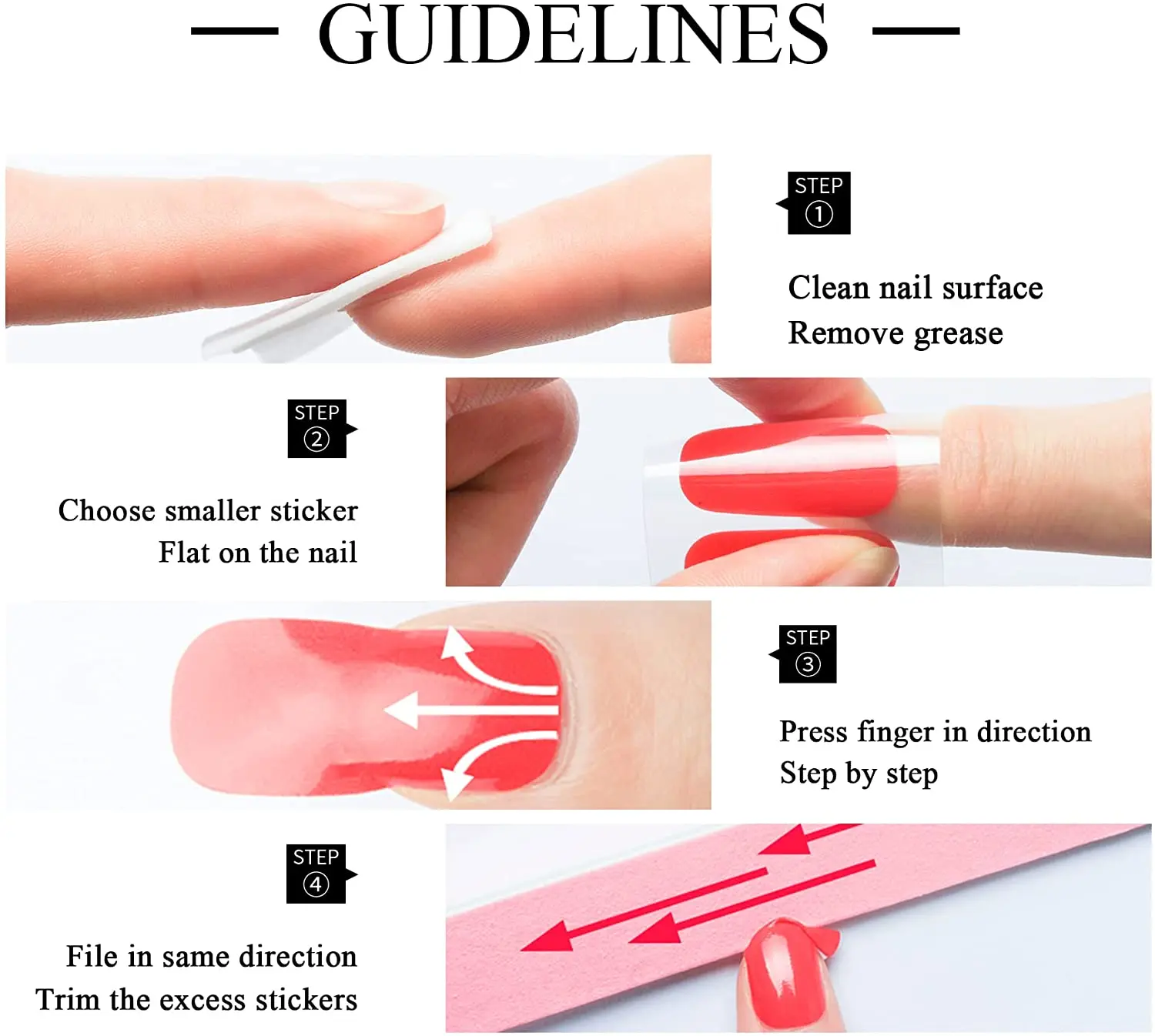 JOYME 34pcs high quality double ended nail wraps non toxic gold silver glitter jamberry nail gel strips for woman