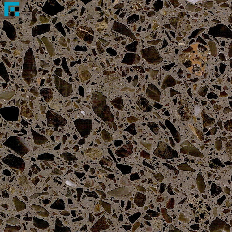 Factory Direct Terrazzo made with Italian White Cements Italian Machines Terrazzo Slab
