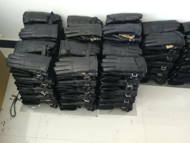 Мужские зимние меховые перчатки, теплые Утепленные перчатки для верховой езды, кожаные перчатки из овчины и меха, оптовая продажа с завода