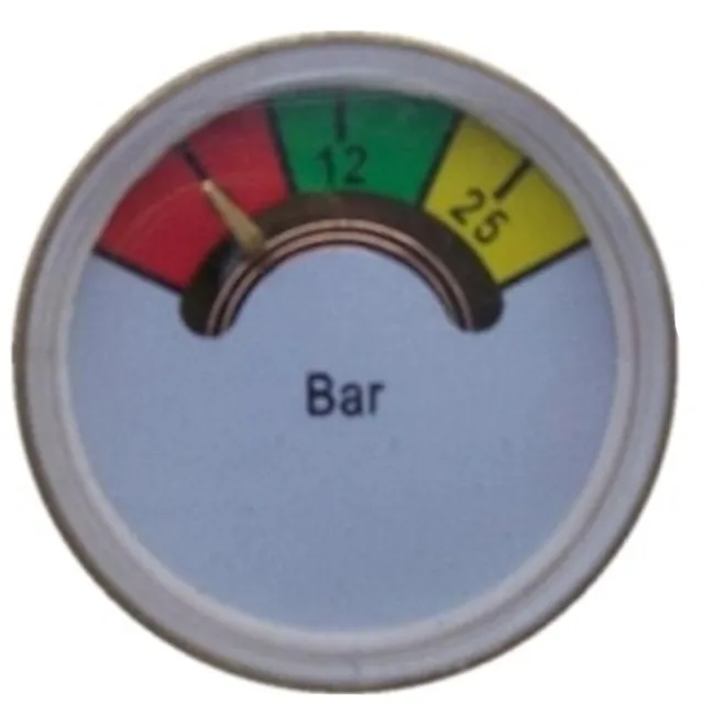 2024 Iso CE Spring tube gauge  dry powder  fire extinguisher pressure gauges extinguisher Manometer extinguisher accessories