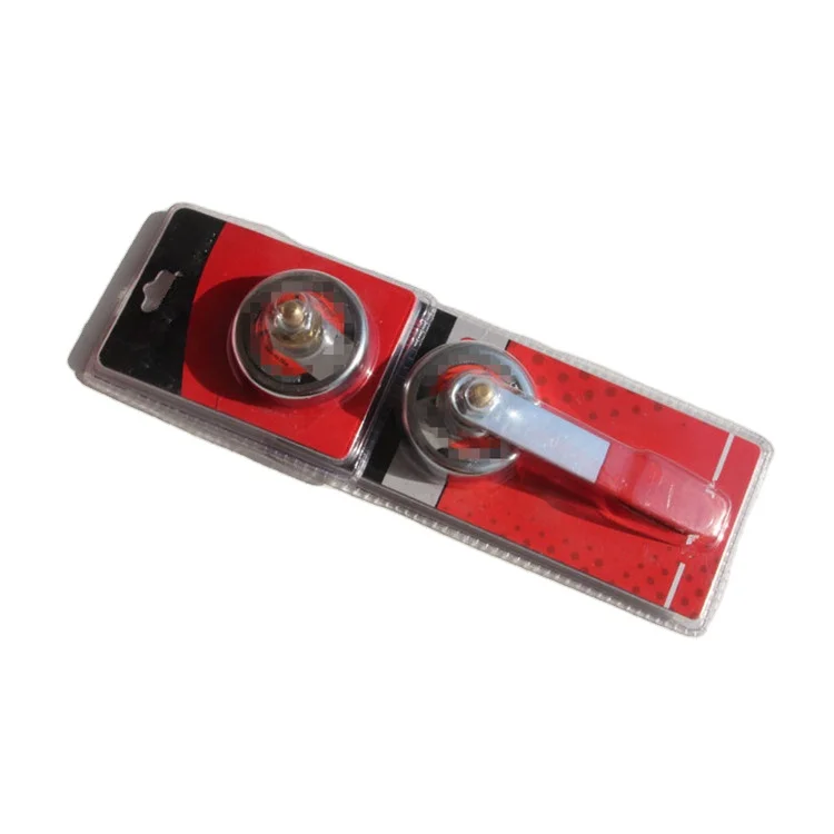 Industrial N35 Grade Neodymium Welding Ground Clamp Gold Coated round Arc Block Shapes with NDFEB Magnets