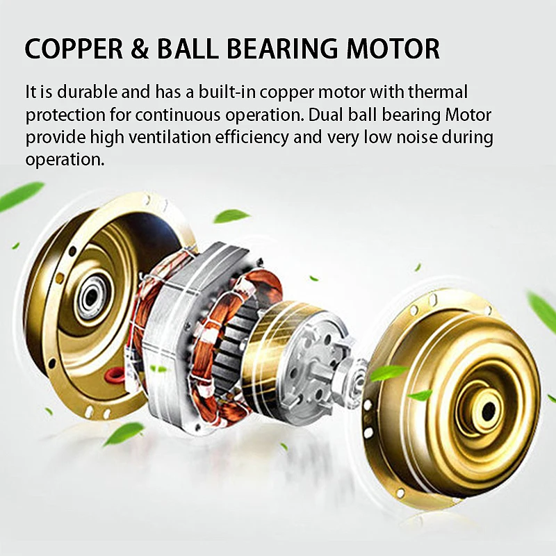 Tuoqiu 5 ABS Blades Duct Type Kitchen Bathroom Ceiling Mounted Fan Air Vent Extractor Ventilation Exhaust Fan