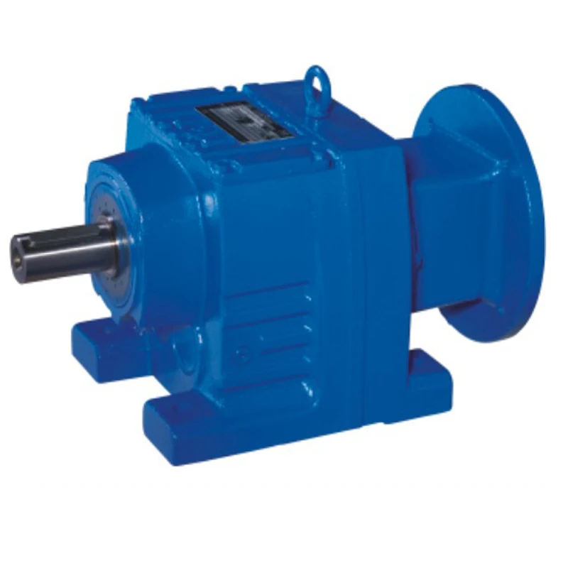 New Design helical gearmotor for cranes Electric Speed Reducer R series helical gear motor