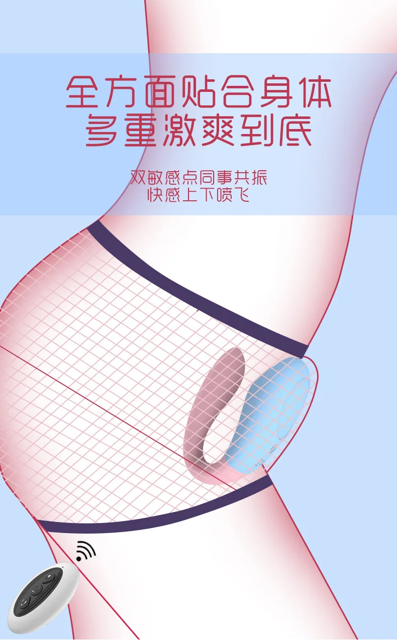 SHUNQU Sex Toys Panties Vibrating Eggs With Wireless Remote Control Clitoral Stimulator Wearable Panty Vibrator