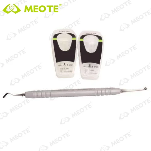 Foshan meite New Dental Optrasculpt Resin Molding Filling Tools with Composite Resin Pad Kit Dental Filling Spatulas Foam Pad