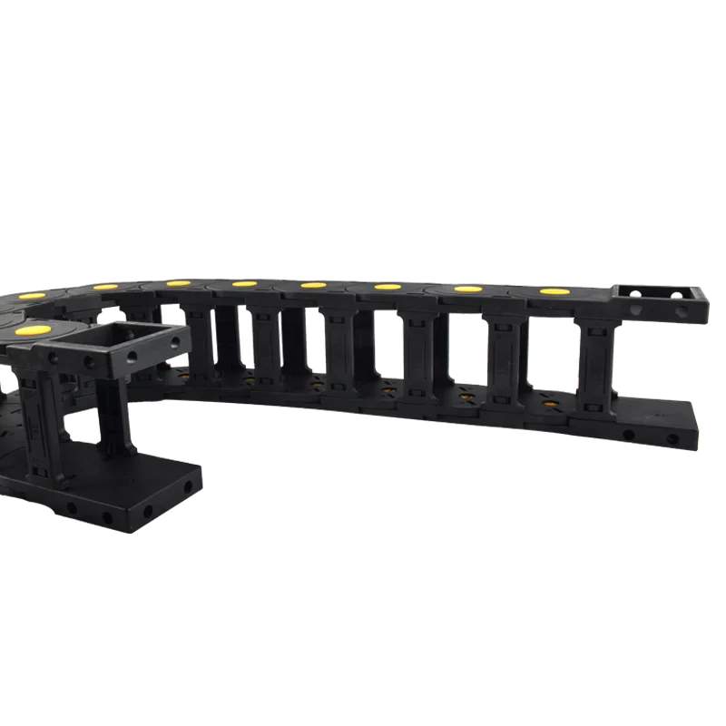 Closed Drag Chain Energy Tracks Plastic Nylon energy drag chain