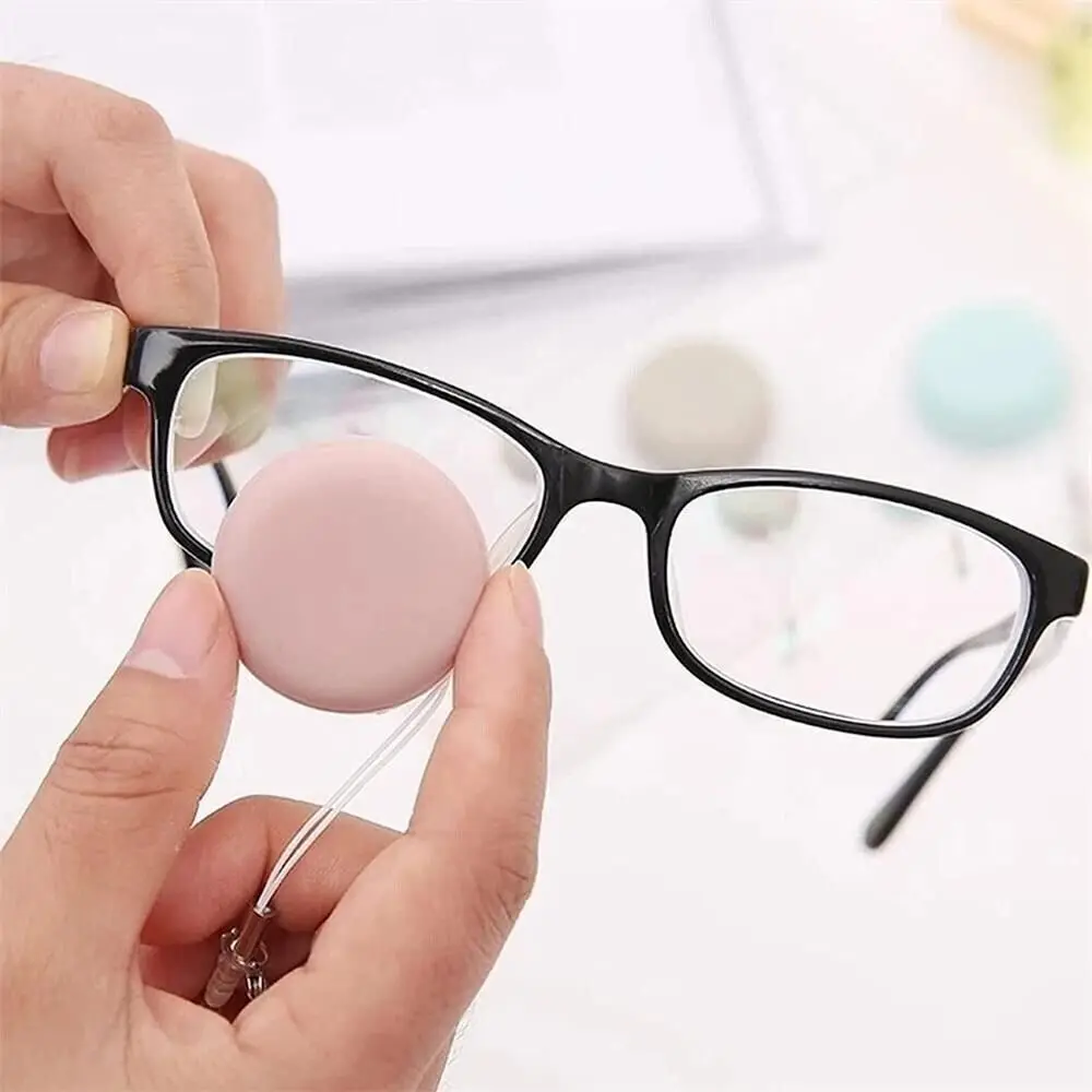 Phone Screen Lens Wipe Glasses Cleaner Cute Candy Color Shape Cleaning Tool