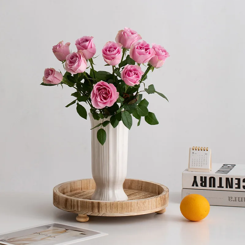 Customized size antique modern vase beautiful flower vases for living room decor