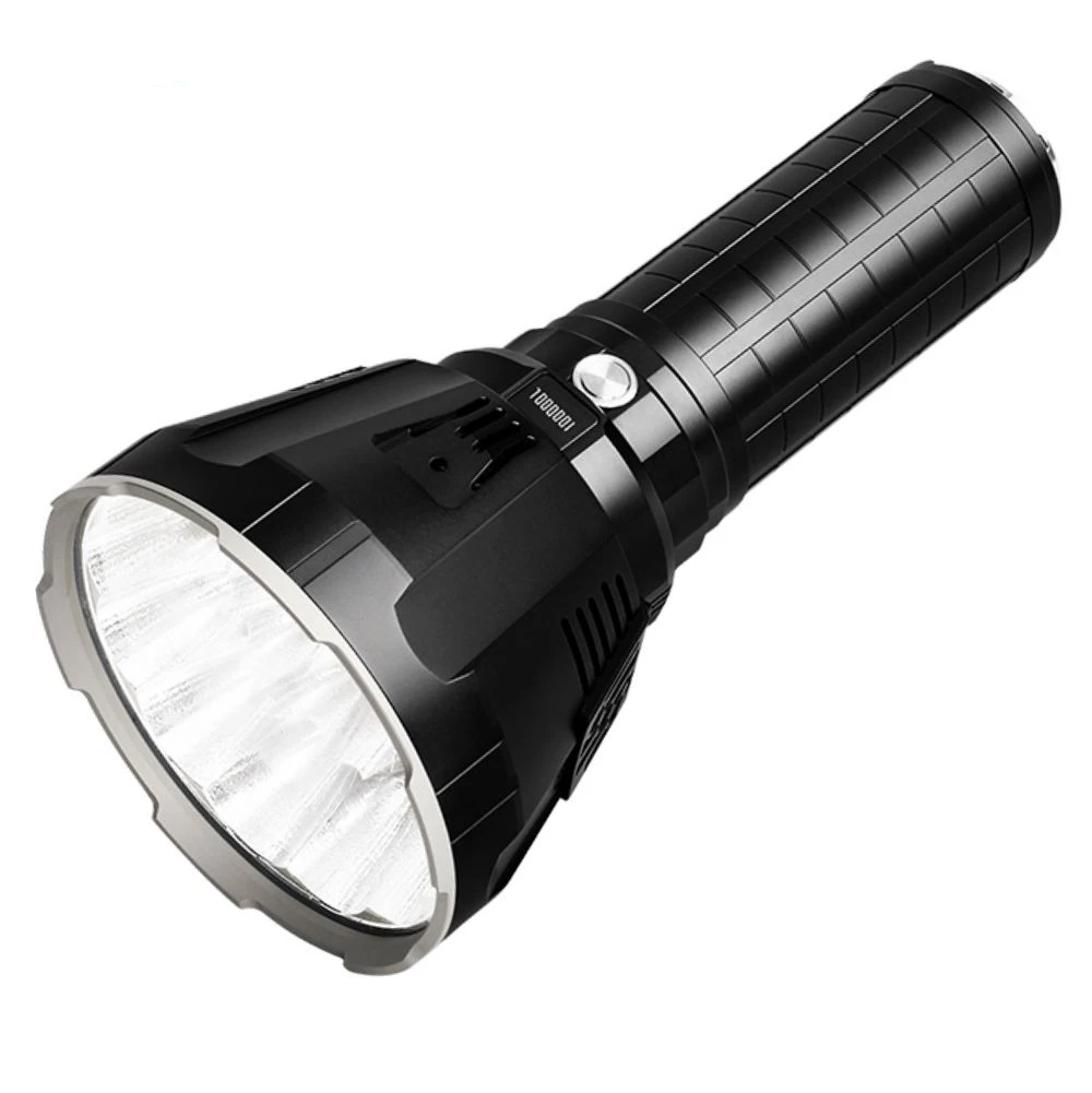 Ip56 100000 Lumens ms18 Waterproof With Battery Intelligent Charging Strongest Led Usb Flashlight