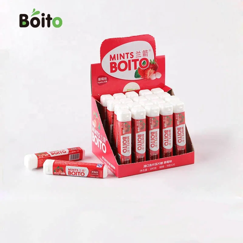 New fashion different flavors to choose mini packing menthol paper mints candy
