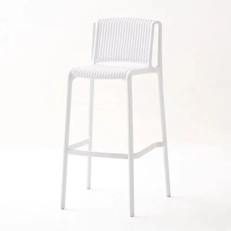 Hot Sale Modern Kitchen Counter Outdoor Athletic Club Sport OEM Colors Plastic Tall Bar Chair