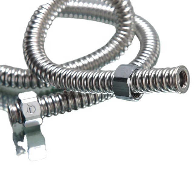 
Since 1986 316 304 stainless steel corrugated metal pipe flexible hose for solar heat pump air conditioning heat exchanging 