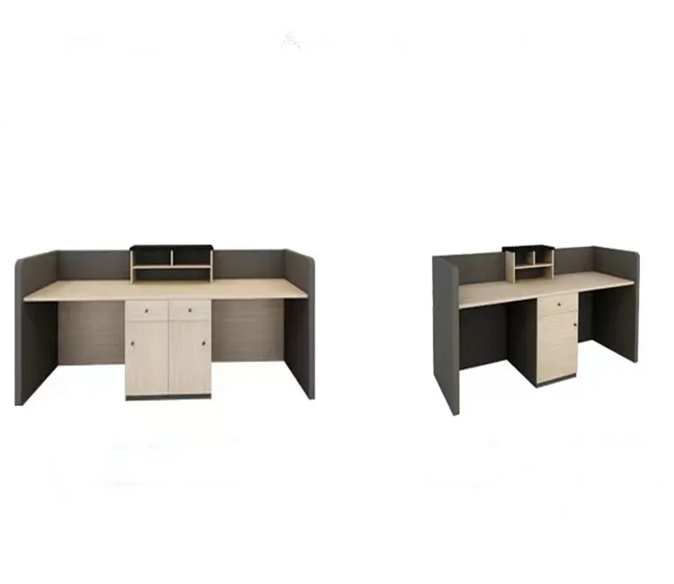 OEM Design Information Desks Modern Front Desk Reception Counters